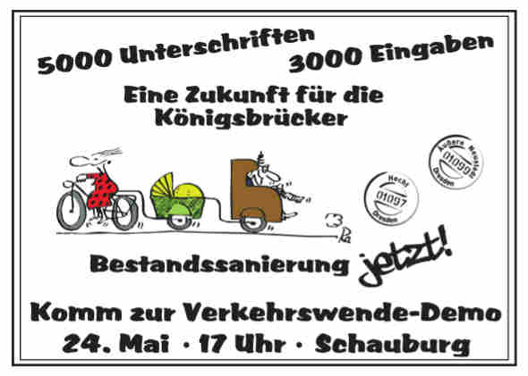 flyer Verkehswendedemo